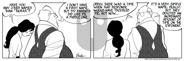 9 Chickweed Lane on Thursday July 26, 2007 Comic Strip
