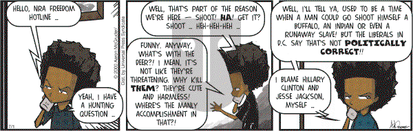 The Boondocks on Saturday July 1, 2006 Comic Strip