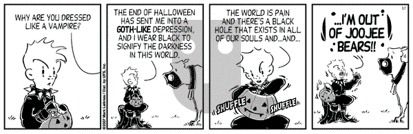 Cow and Boy Classics on Thursday November 1, 2007 Comic Strip