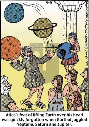 Close to Home on Tuesday April 11, 2017 Comic Strip