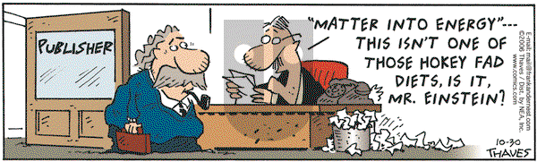 Frank and Ernest on Monday October 30, 2006 Comic Strip