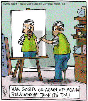 The Argyle Sweater on Monday September 5, 2016 Comic Strip