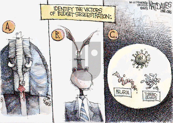 Matt Davies on Wednesday February 27, 2013 Comic Strip