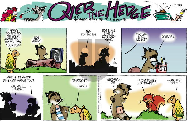 Over the Hedge on Sunday September 22, 2013 Comic Strip