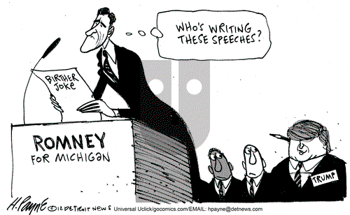 Henry Payne on Monday August 27, 2012 Comic Strip