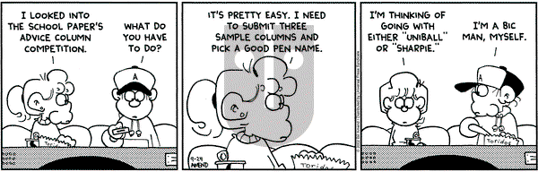 FoxTrot on Tuesday September 24, 2002 Comic Strip
