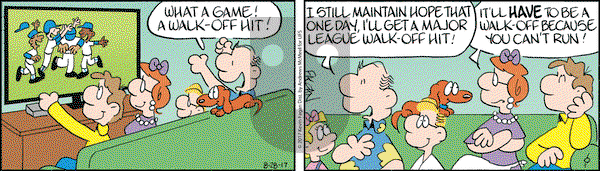 Drabble on Monday August 28, 2017 Comic Strip