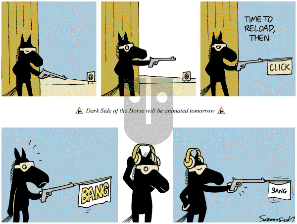 Dark Side of the Horse on Friday June 15, 2012 Comic Strip