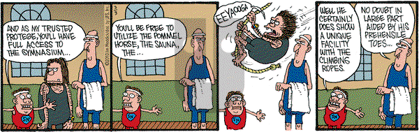 Monty on Wednesday March 3, 2010 Comic Strip