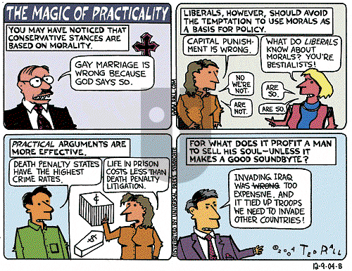 Ted Rall on Saturday December 11, 2004 Comic Strip