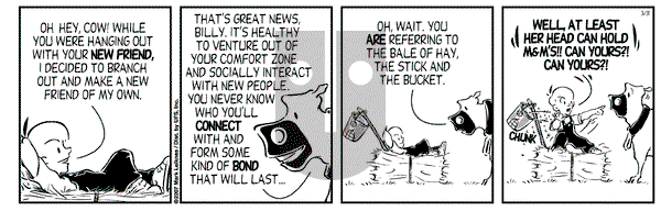 Cow and Boy Classics on Saturday March 31, 2007 Comic Strip