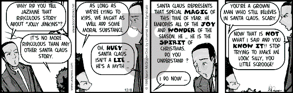 The Boondocks - Wednesday December 8, 1999 Comic Strip