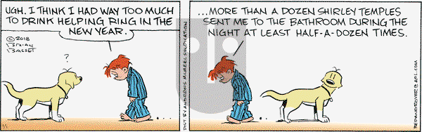 Red and Rover on Monday January 1, 2018 Comic Strip