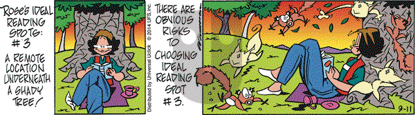 Rose is Rose on Thursday September 11, 2014 Comic Strip