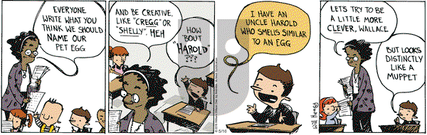 Wallace the Brave on Wednesday May 16, 2018 Comic Strip