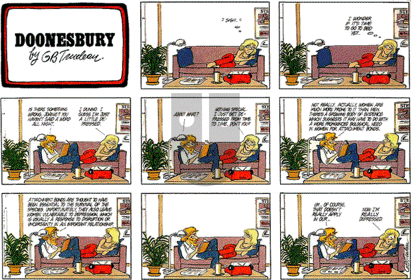 Doonesbury on Sunday August 10, 1980 Comic Strip