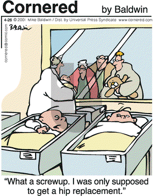 Cornered on Thursday April 26, 2001 Comic Strip