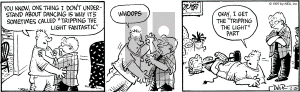 Betty on Tuesday March 25, 1997 Comic Strip