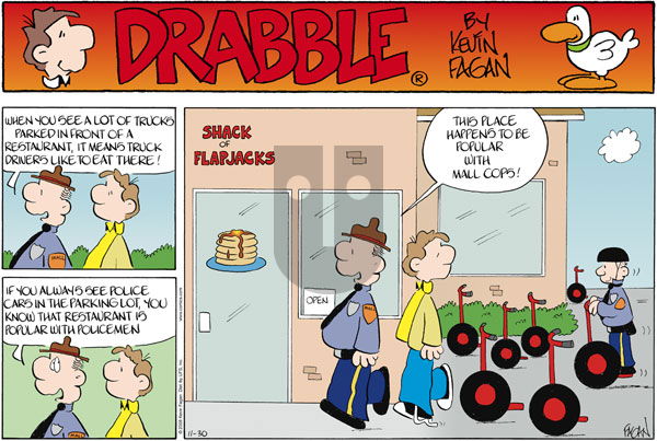 Drabble on Sunday November 30, 2008 Comic Strip