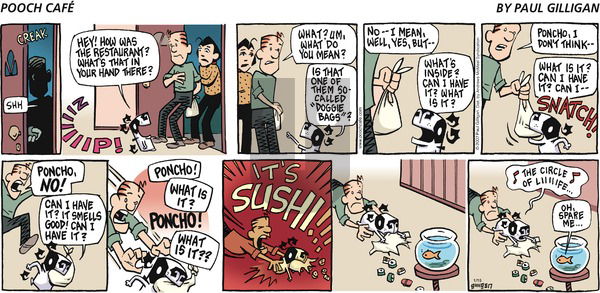 Pooch Cafe on Sunday January 15, 2017 Comic Strip