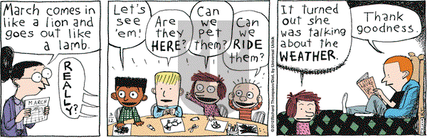 Cul de Sac - Monday March 12, 2012 Comic Strip