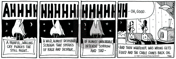 Overboard on Saturday September 20, 1997 Comic Strip