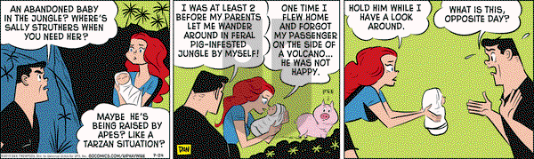 Rip Haywire on Friday July 24, 2015 Comic Strip