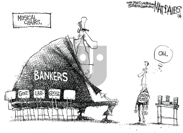 Matt Davies on Wednesday July 14, 2010 Comic Strip