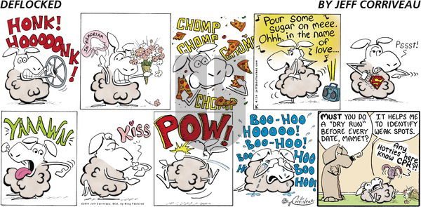 DeFlocked on Sunday April 24, 2011 Comic Strip