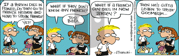 Soup to Nutz - Old on Tuesday November 24, 2009 Comic Strip