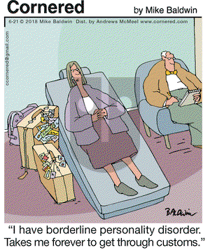 Cornered on Thursday June 21, 2018 Comic Strip