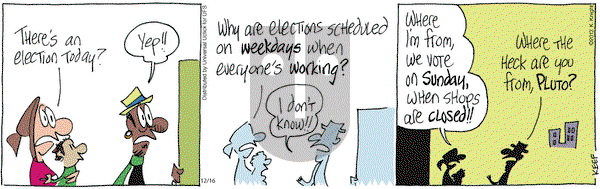 The Knight Life - Monday December 16, 2013 Comic Strip