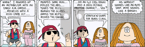 Cathy Classics - Tuesday July 3, 2012 Comic Strip
