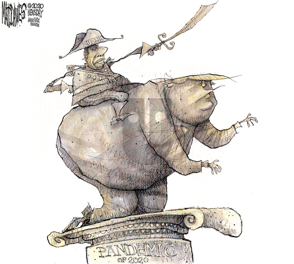 Matt Davies on Thursday March 26, 2020 Comic Strip