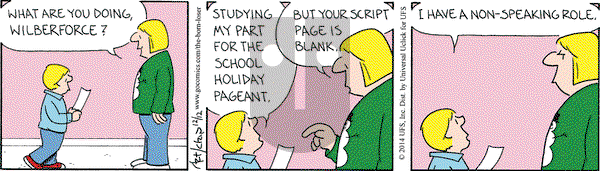 The Born Loser on Friday December 12, 2014 Comic Strip