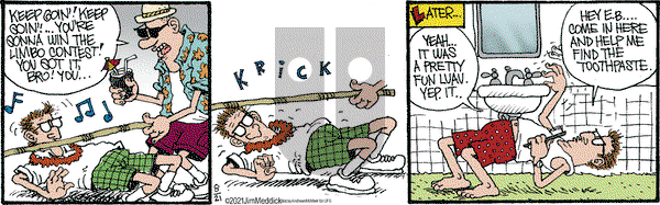 Monty on Saturday August 21, 2021 Comic Strip