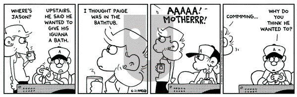 FoxTrot on Friday June 21, 2002 Comic Strip