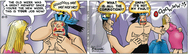 Alley Oop on Saturday August 13, 2016 Comic Strip