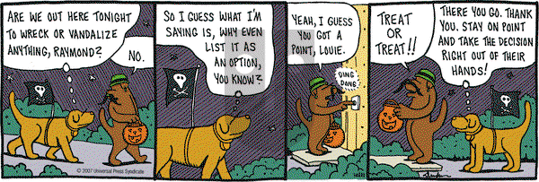 Overboard on Wednesday October 31, 2007 Comic Strip