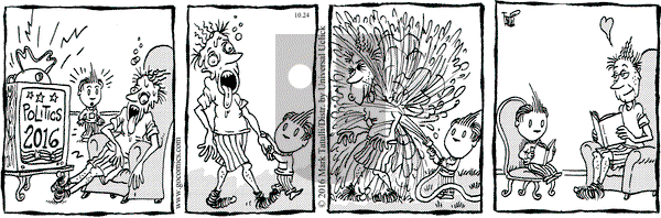 Lio on Monday October 24, 2016 Comic Strip