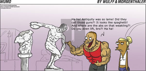 WuMo on Sunday October 14, 2018 Comic Strip