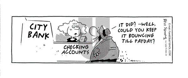 Frank and Ernest on Monday November 28, 1994 Comic Strip