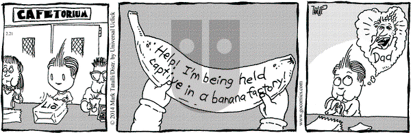 Lio on Friday February 21, 2014 Comic Strip