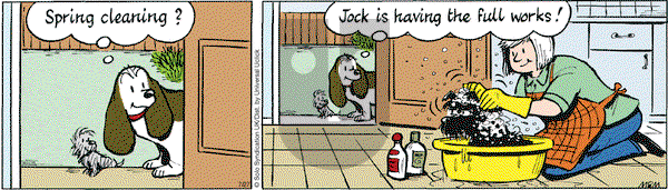 Fred Basset on Wednesday July 27, 2016 Comic Strip