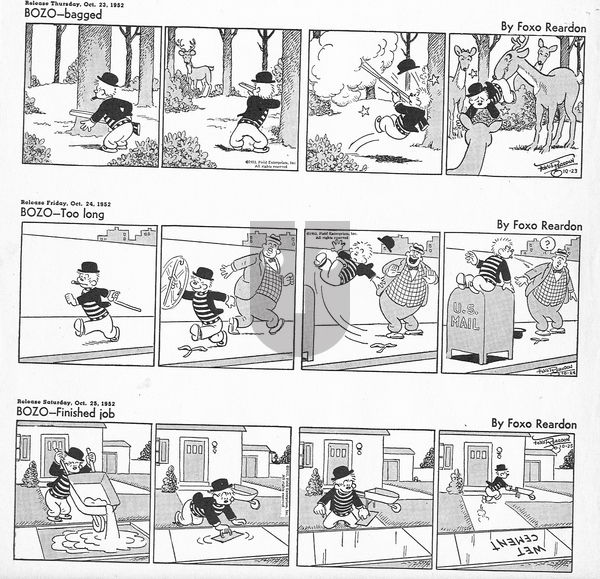 Bozo on Friday May 2, 2025 Comic Strip
