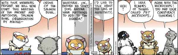 Get Fuzzy on Thursday September 13, 2012 Comic Strip