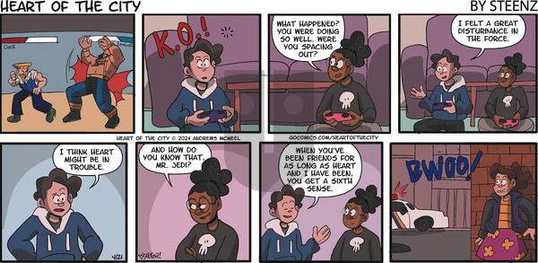 Heart of the City on Sunday April 21, 2024 Comic Strip