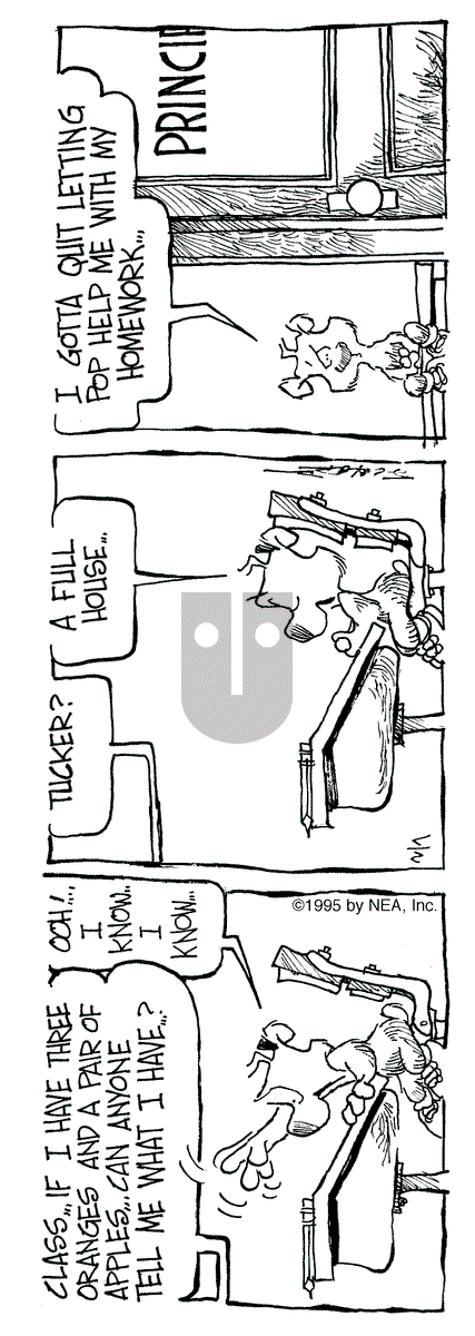 The Grizzwells on Tuesday February 7, 1995 Comic Strip