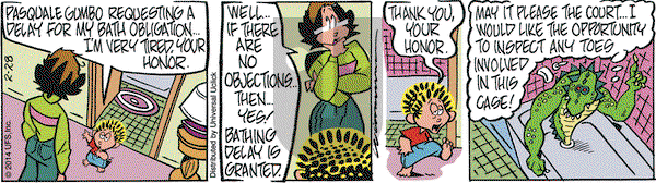 Rose is Rose on Friday February 28, 2014 Comic Strip
