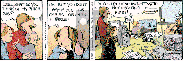 For Better or For Worse - Tuesday February 21, 2012 Comic Strip